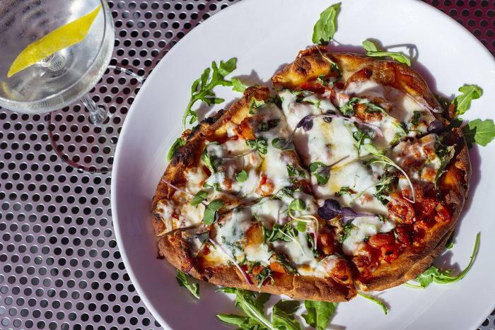 Flatbread fresh from the kitchen