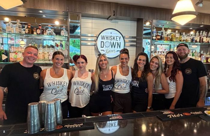 The team behind the bar