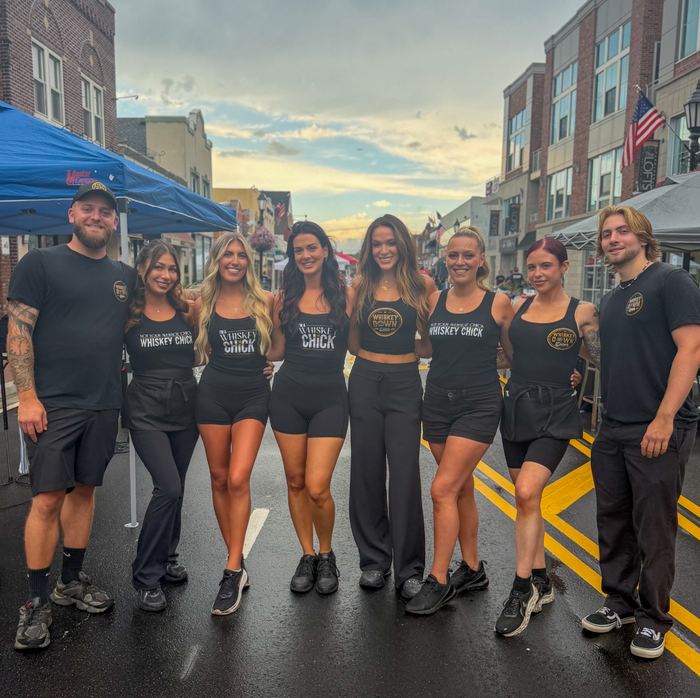 The team out on Main Street